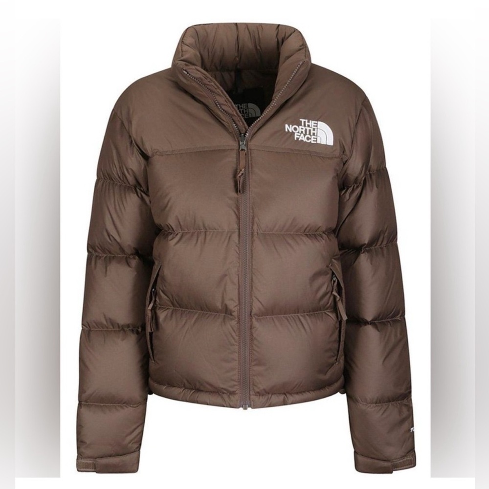 The North Face Womens brown 1996 Retro Nuptse Jacket size XL puffer coat NWT